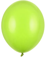 100 Stk. Luftballon Ø30cm "Uni Pastell" | Limettengrün