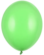 10 Stk. Luftballon Ø30cm "Uni Pastell" | Hellgrün