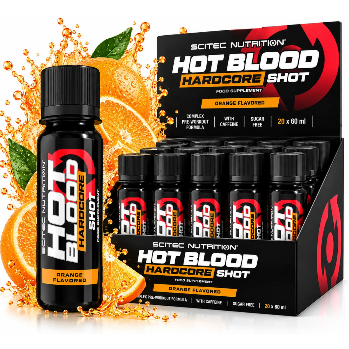Scitec Hot Blood Hardcore 20 x 60ml