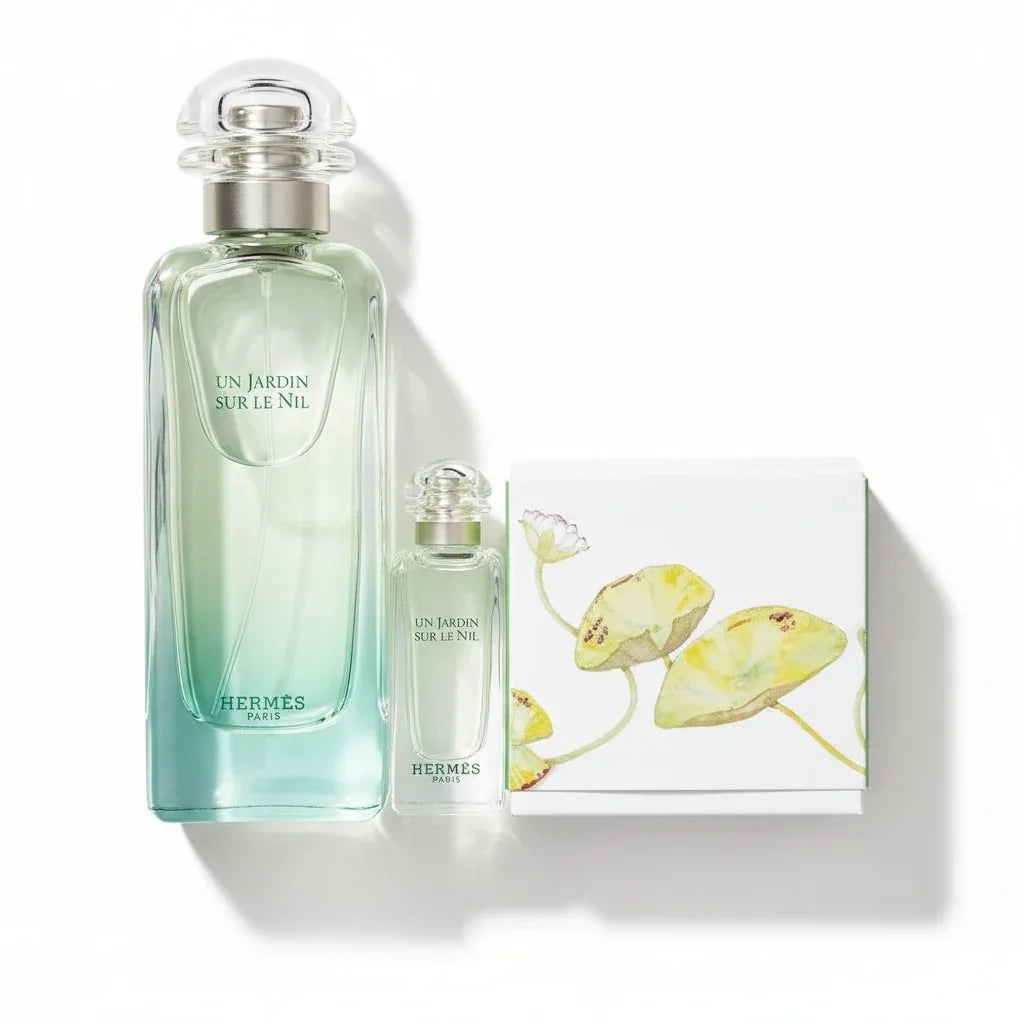 Hermes Un Jardin sur le Nil Eau de Toilette Set