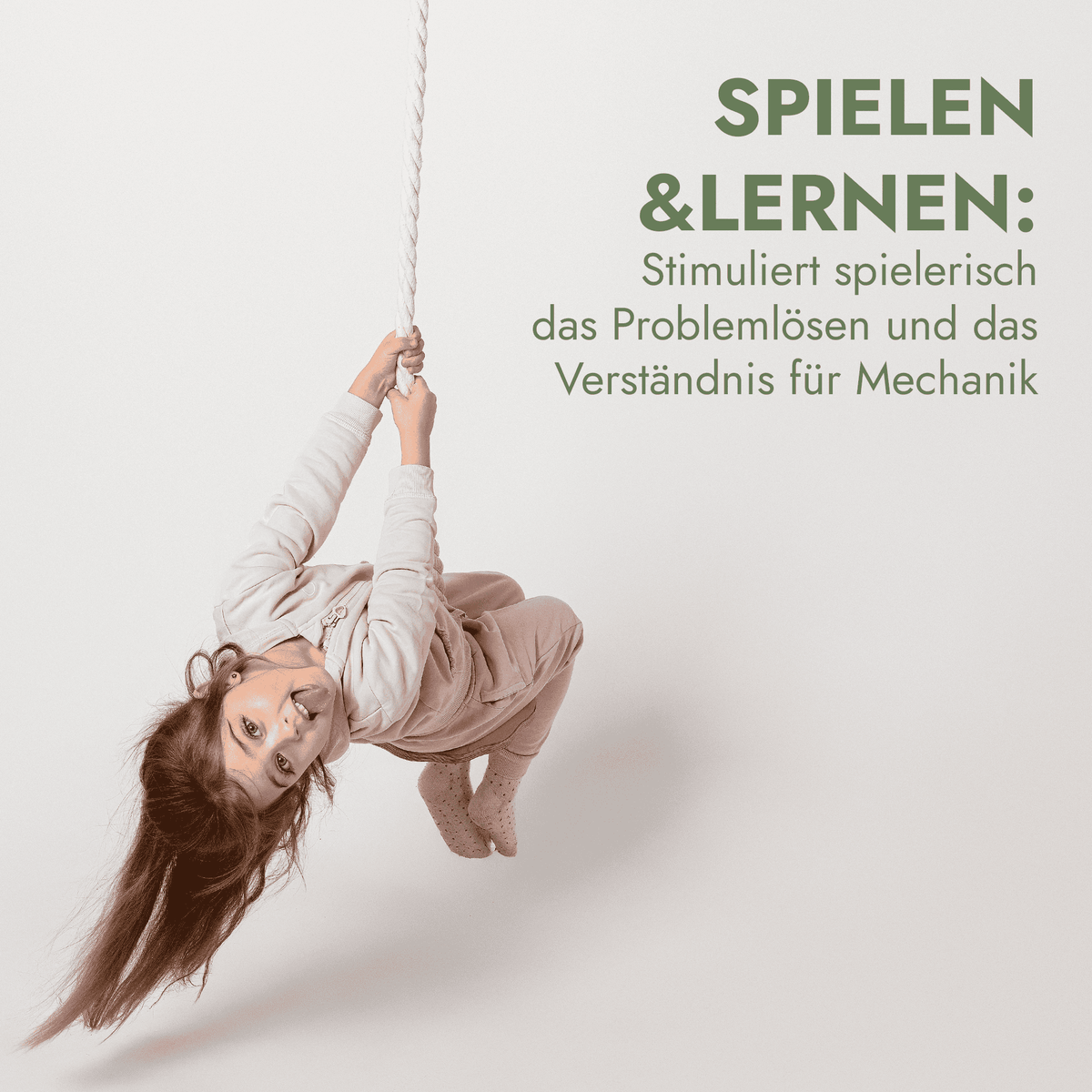 Set aus drei Schaukeln: Scheibe + Ringe + Strickleiter