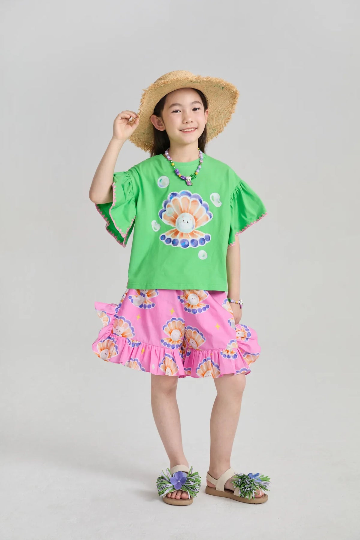 Pearl Cat Shell Adventure Tee