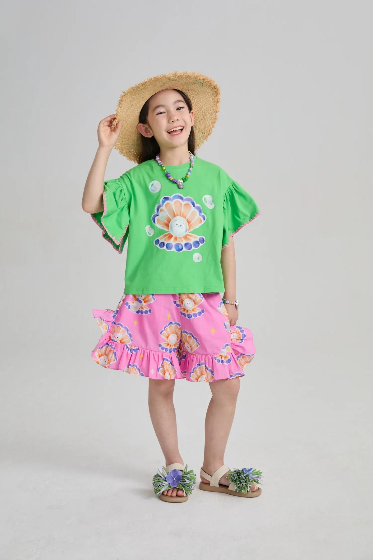 Pearl Cat Shell Adventure Tee