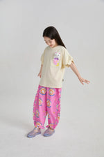 Pearl Cat Shell Print Pants