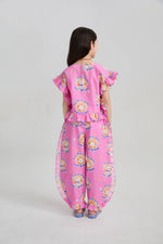 Pearl Cat Shell Print Pants
