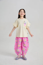 Pearl Cat Shell Print Pants
