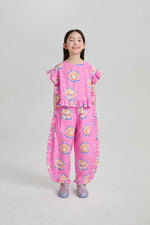 Pearl Cat Shell Print Pants
