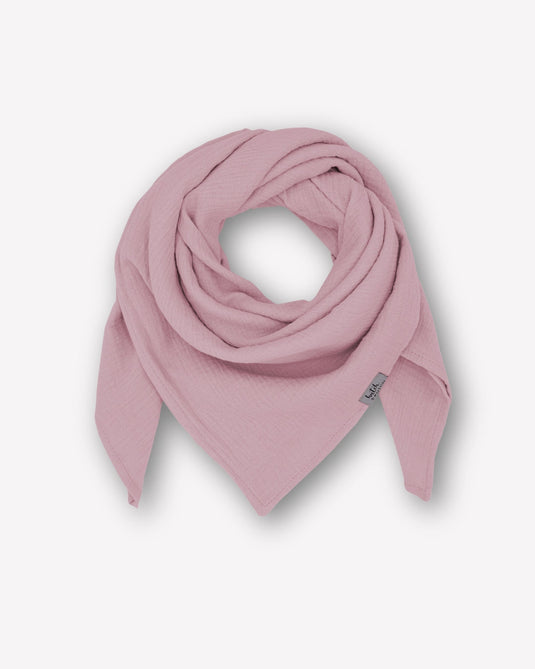 Musselin-Halstuch Baby • Mauve