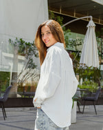 Oversize Musselin-Bluse "Maja"