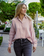 Oversize Musselin-Bluse "Maja"