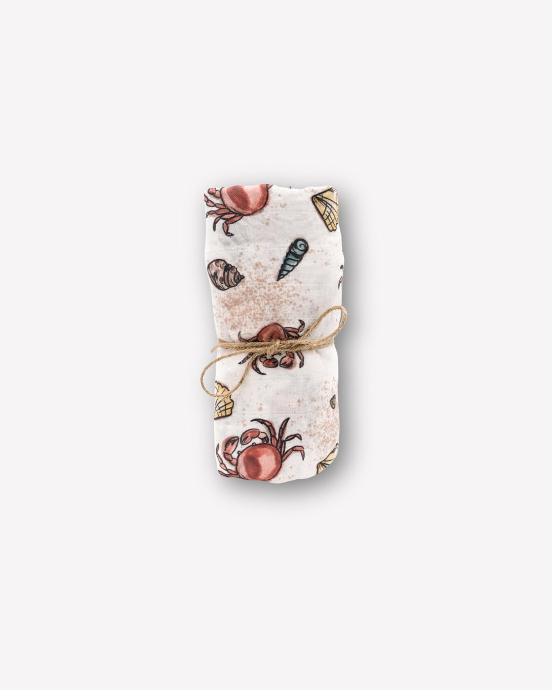 Mulltuch Bio Baumwolle 120x120cm • Sealife