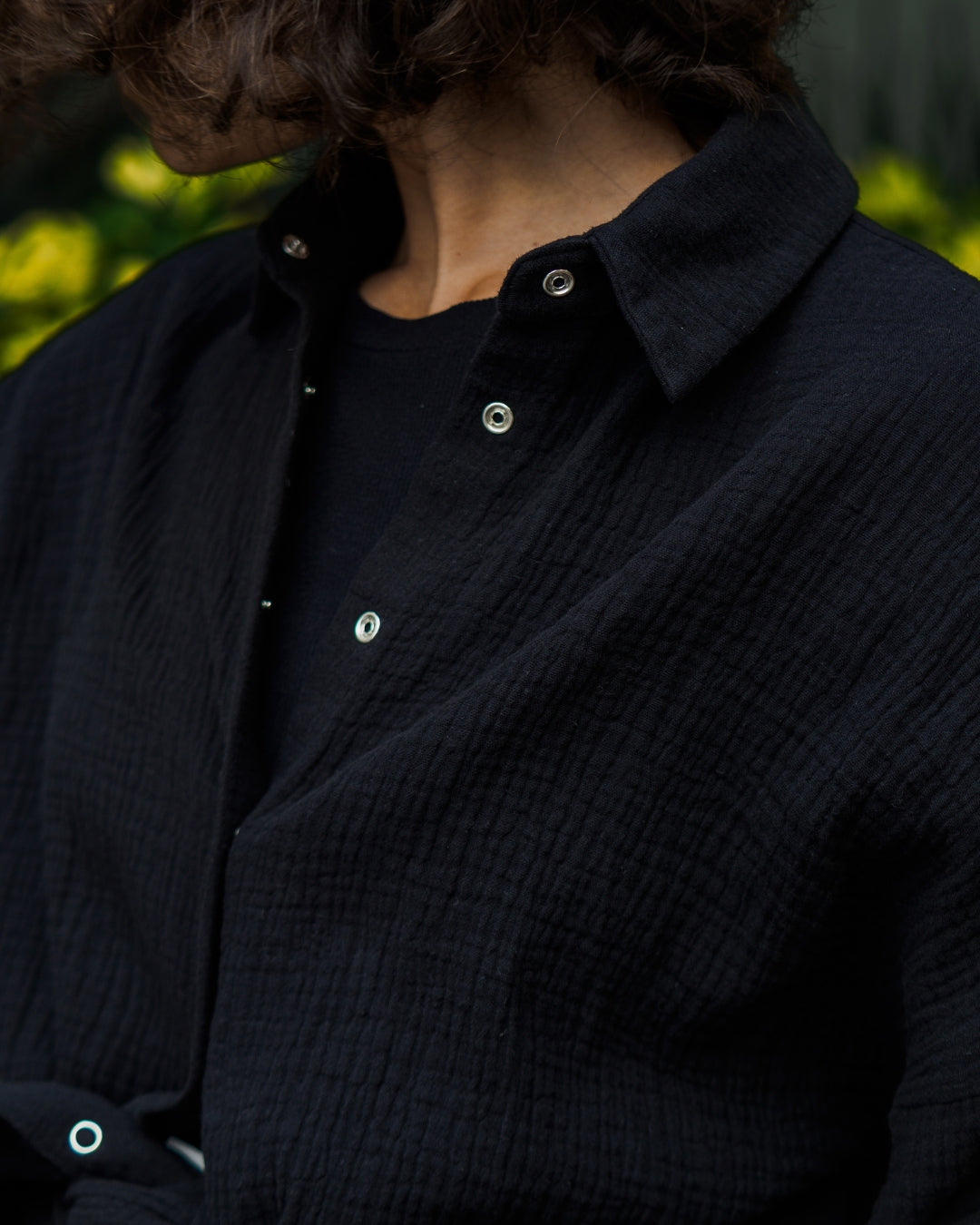 Oversize Musselin-Bluse "Maja"