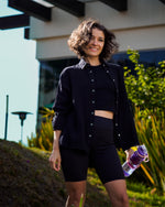 Oversize Musselin-Bluse "Maja"
