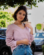 Musselin-Bluse "Jule" • mit Ballonärmeln