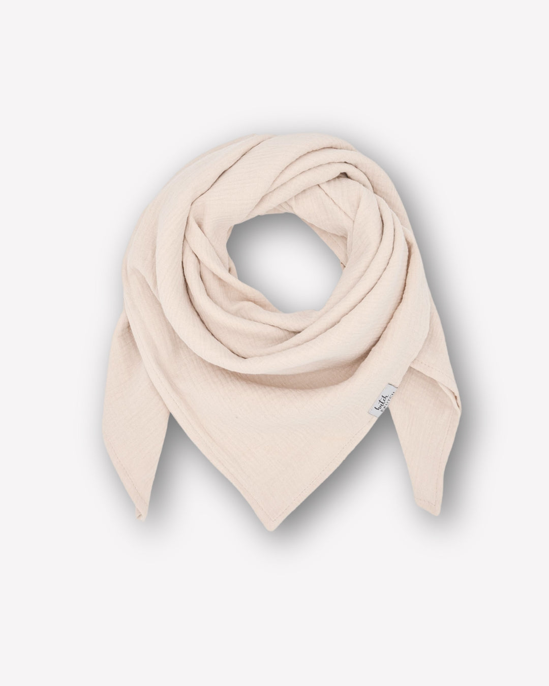Musselin-Halstuch Erwachsene • Beige