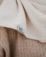 Musselin-Halstuch Baby• Beige
