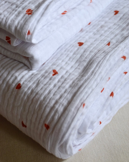 Musselin-Halstuch Baby • Little Love Edition