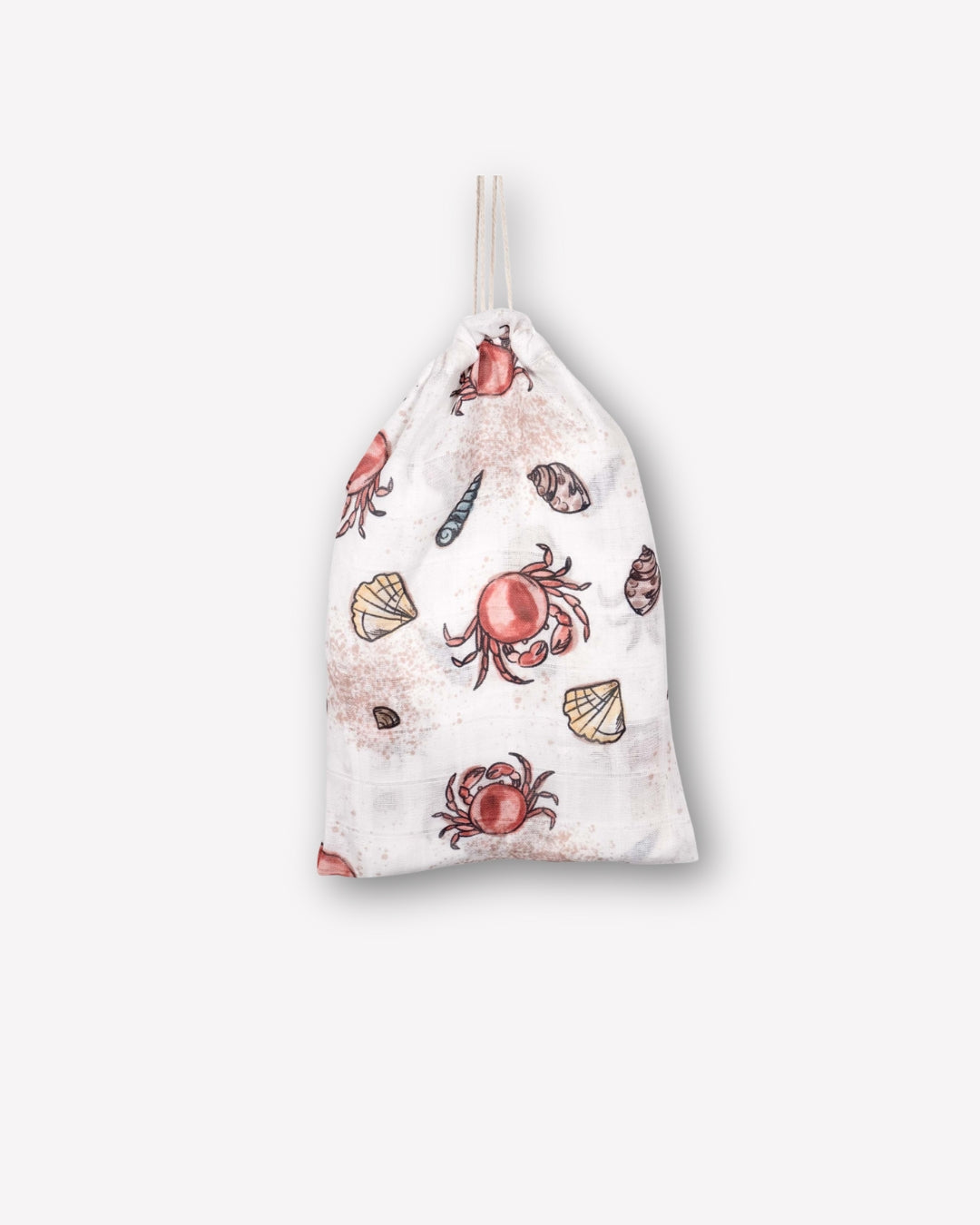 Mulltuch Bio-Baumwolle 60x60cm • Sealife • 2er-Set