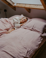 Musselin-Bettwäsche "Eliane" • Blush