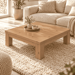 Silage Couchtisch Premium Line | Handgefertigt aus 100% Bio Kiefer Massivholz für Ihr Zuhause Namma Markt