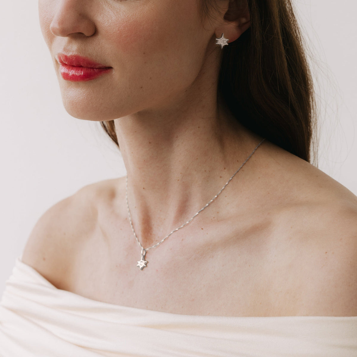 STAR CHARM NECKLACE STELLA SILVER