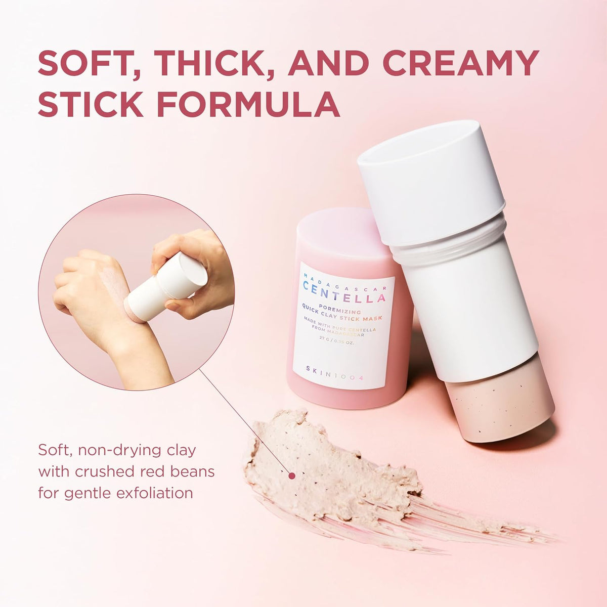 SKIN1004 Madagascar Centella Poremizing Quick Clay Stick Mask 27g