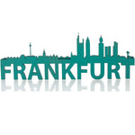 Skyline Frankfurt Deko Motiv