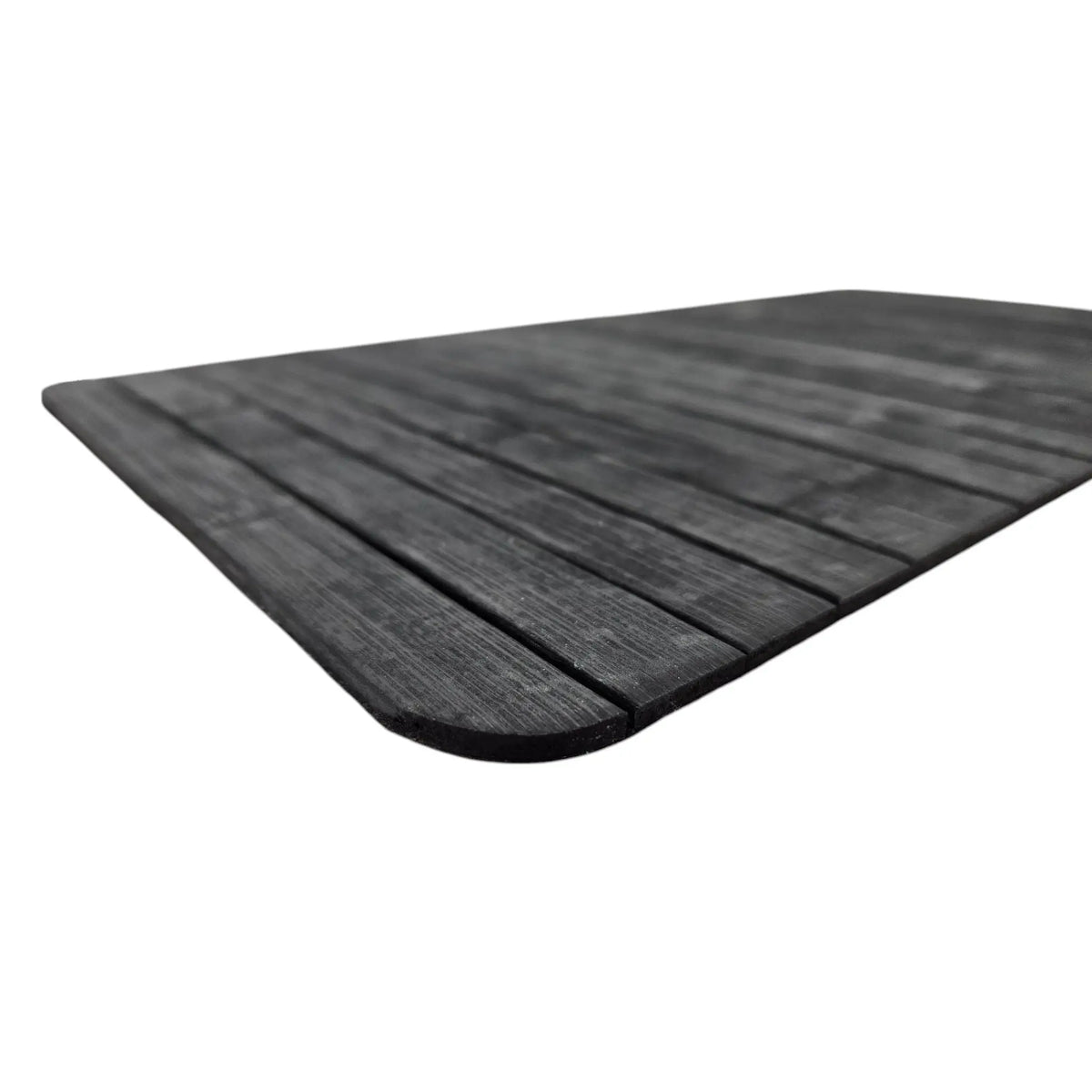 Sofatablett flexibel Bambustablett Bambus Natur anthrazit Armlehnen Schoner