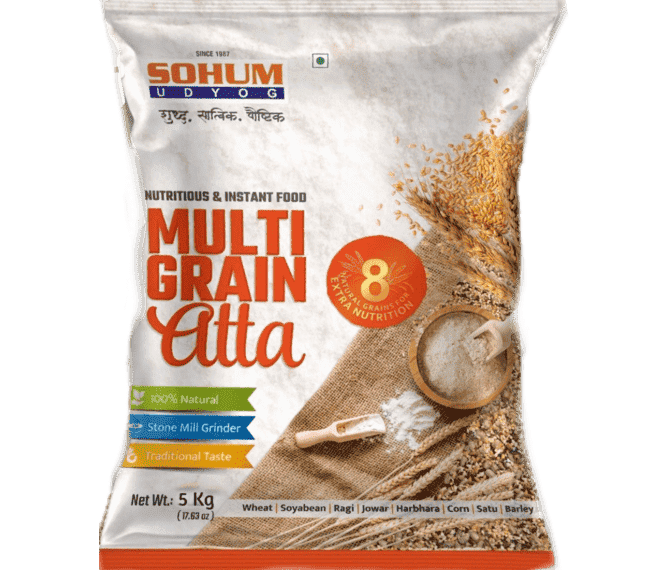 Sohum Multgrain Flour / Aata 5 kg (Export Pack) - Namma Markt