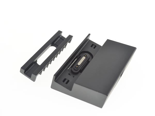USB 2.0 Kabel 80 cm Ladestation magnetisch für Sony Xperia Z Ultra in Schwarz | System-S