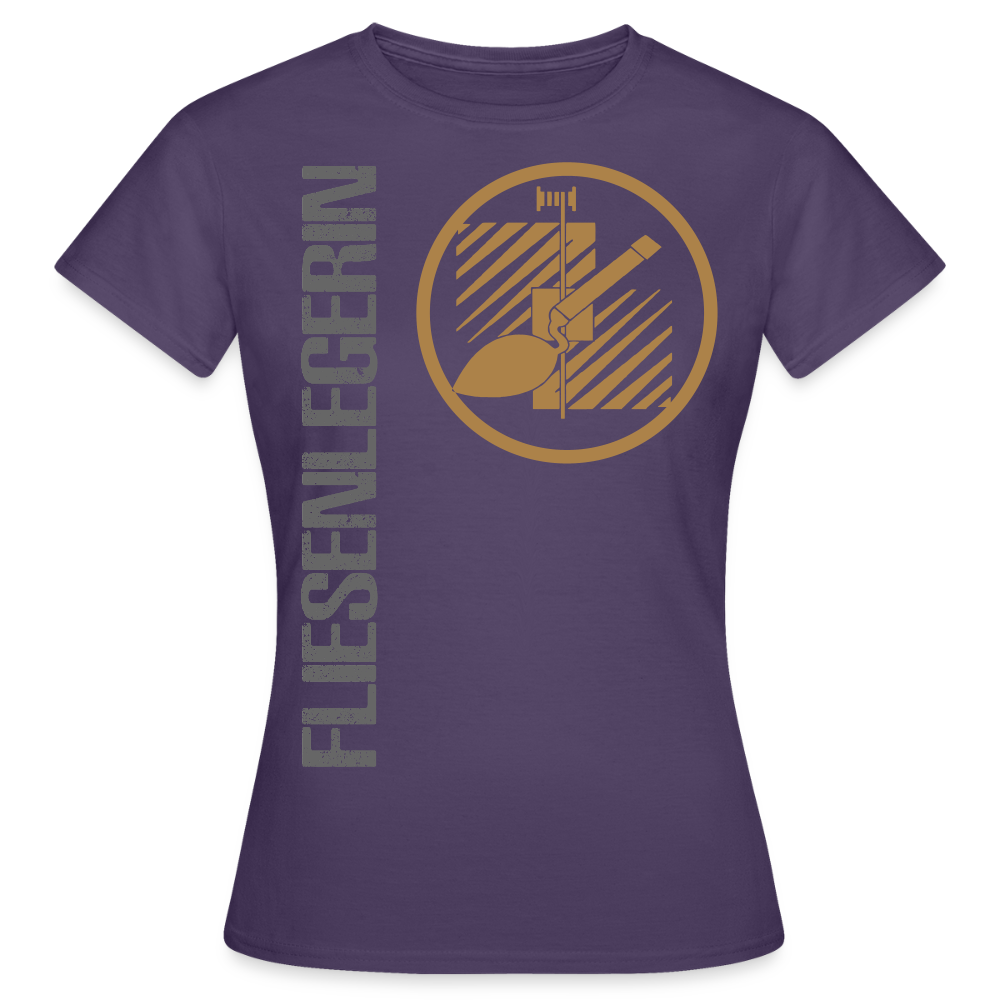 Frauen T-Shirt "Fliesenlegerin"