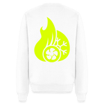 Unisex Premium Pullover "Klimatechniker" neongelb Namma Markt