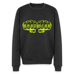 Unisex Premium Pullover "Klimatechniker" neongelb Namma Markt