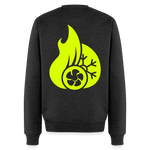 Unisex Premium Pullover "Klimatechniker" neongelb Namma Markt