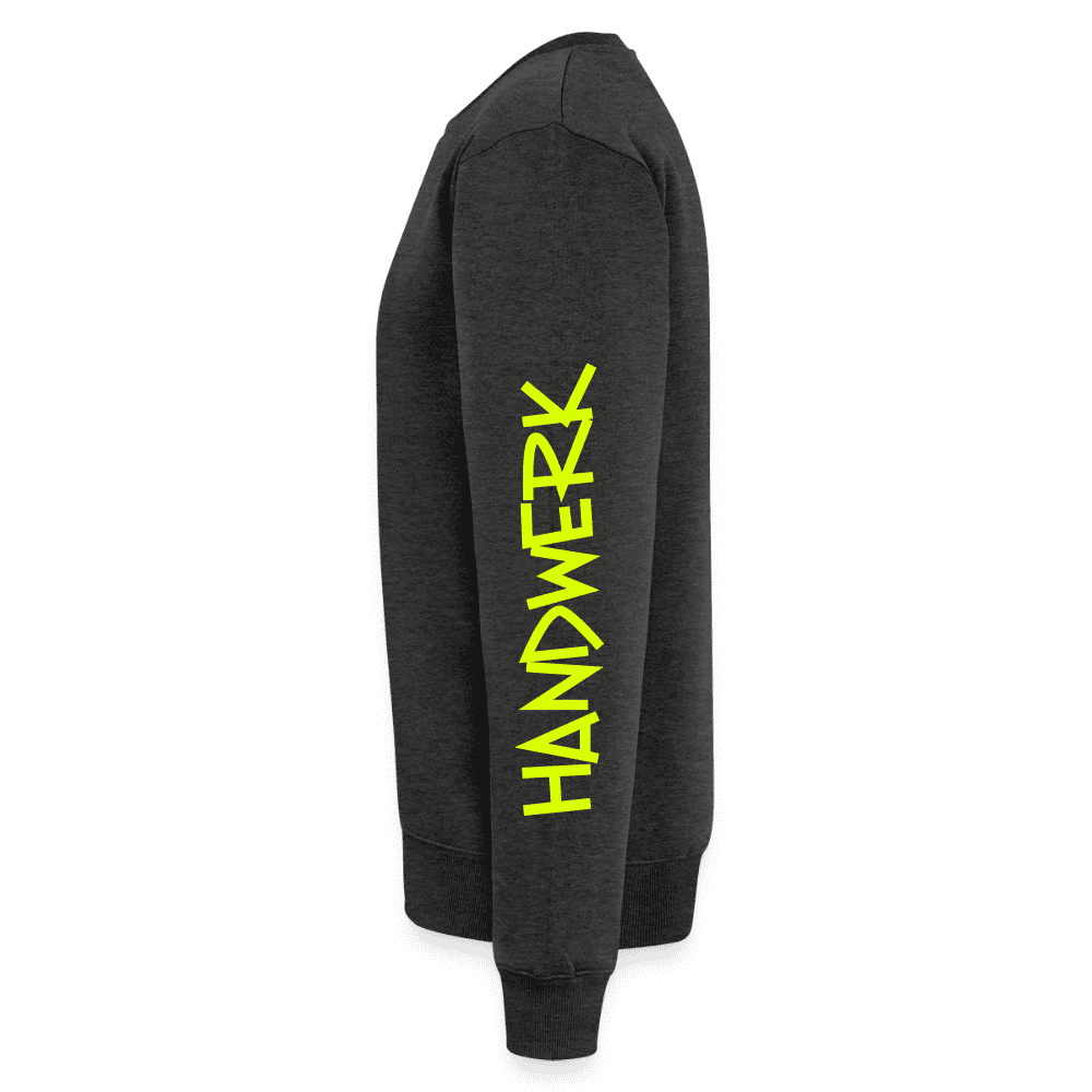 Unisex Premium Pullover "Klimatechniker" neongelb Namma Markt