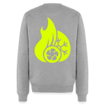 Unisex Premium Pullover "Klimatechniker" neongelb Namma Markt