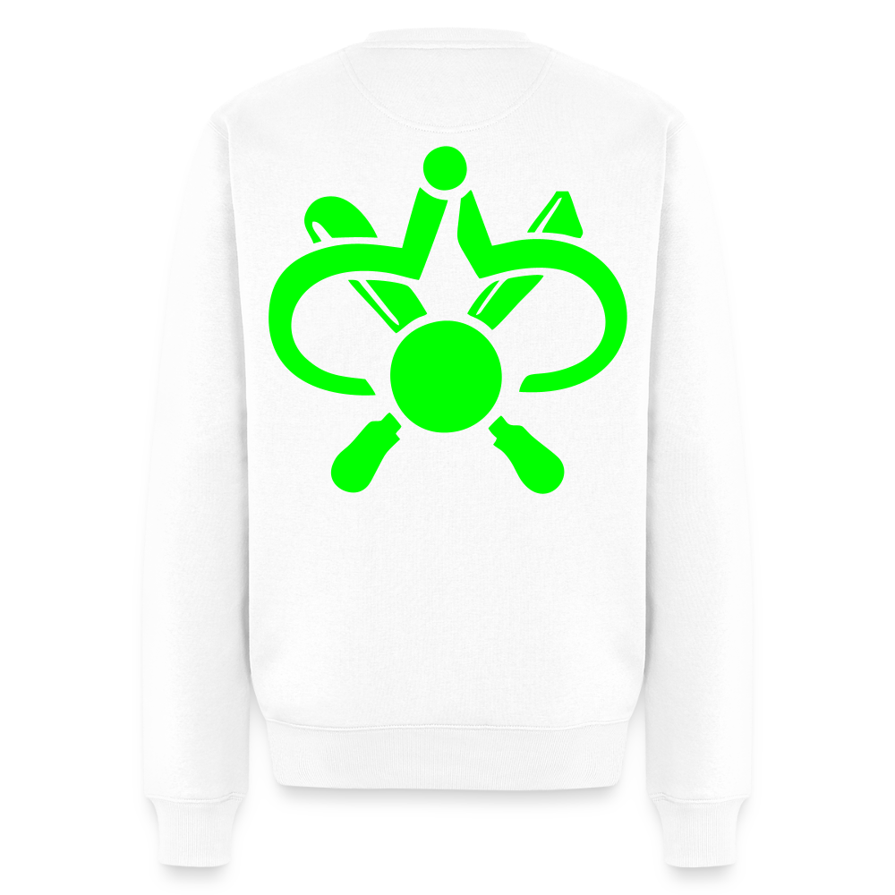 Unisex Premium Pullover "Drechsler" neongrün