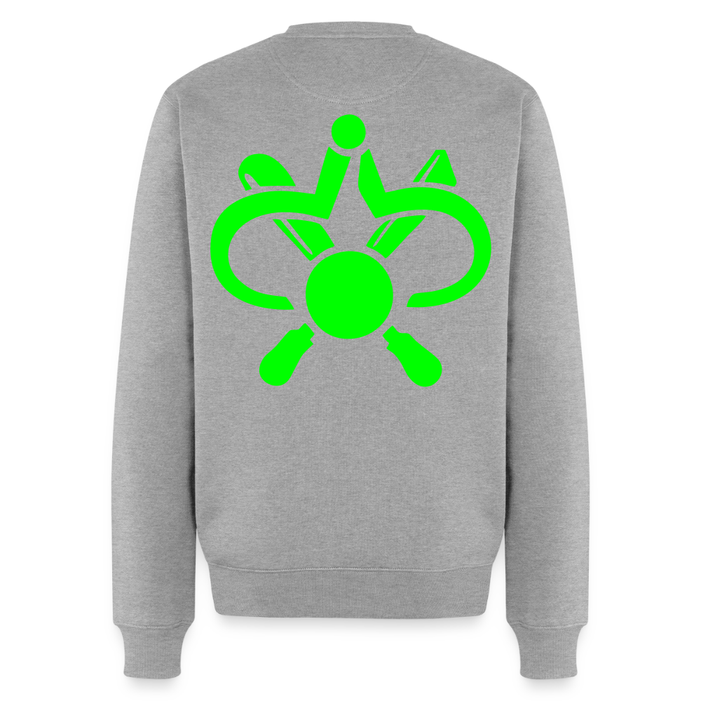 Unisex Premium Pullover "Drechsler" neongrün
