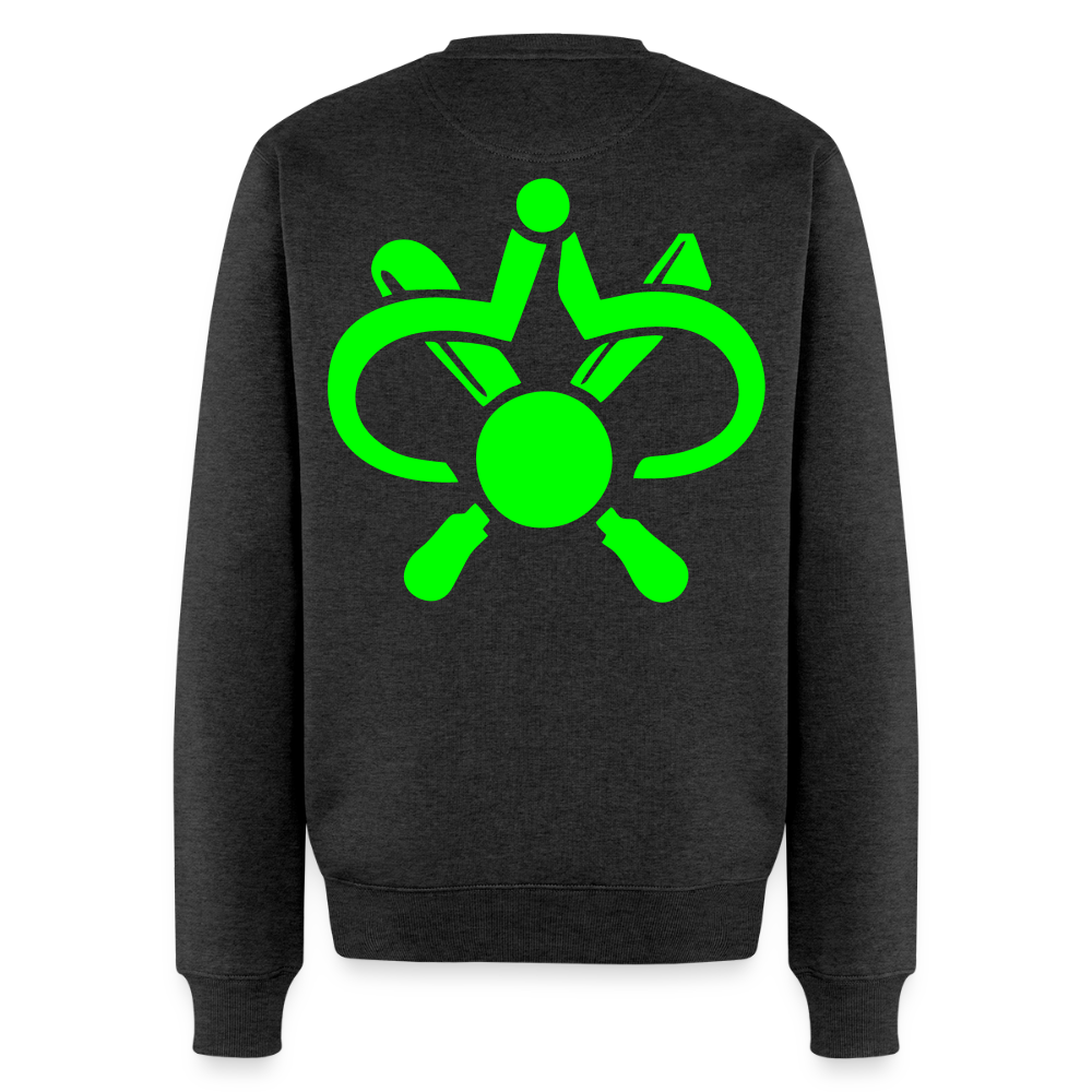 Unisex Premium Pullover "Drechsler" neongrün