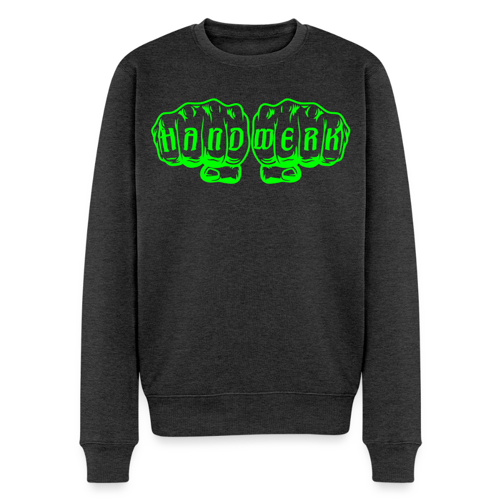 Unisex Premium Pullover "Drechsler" neongrün