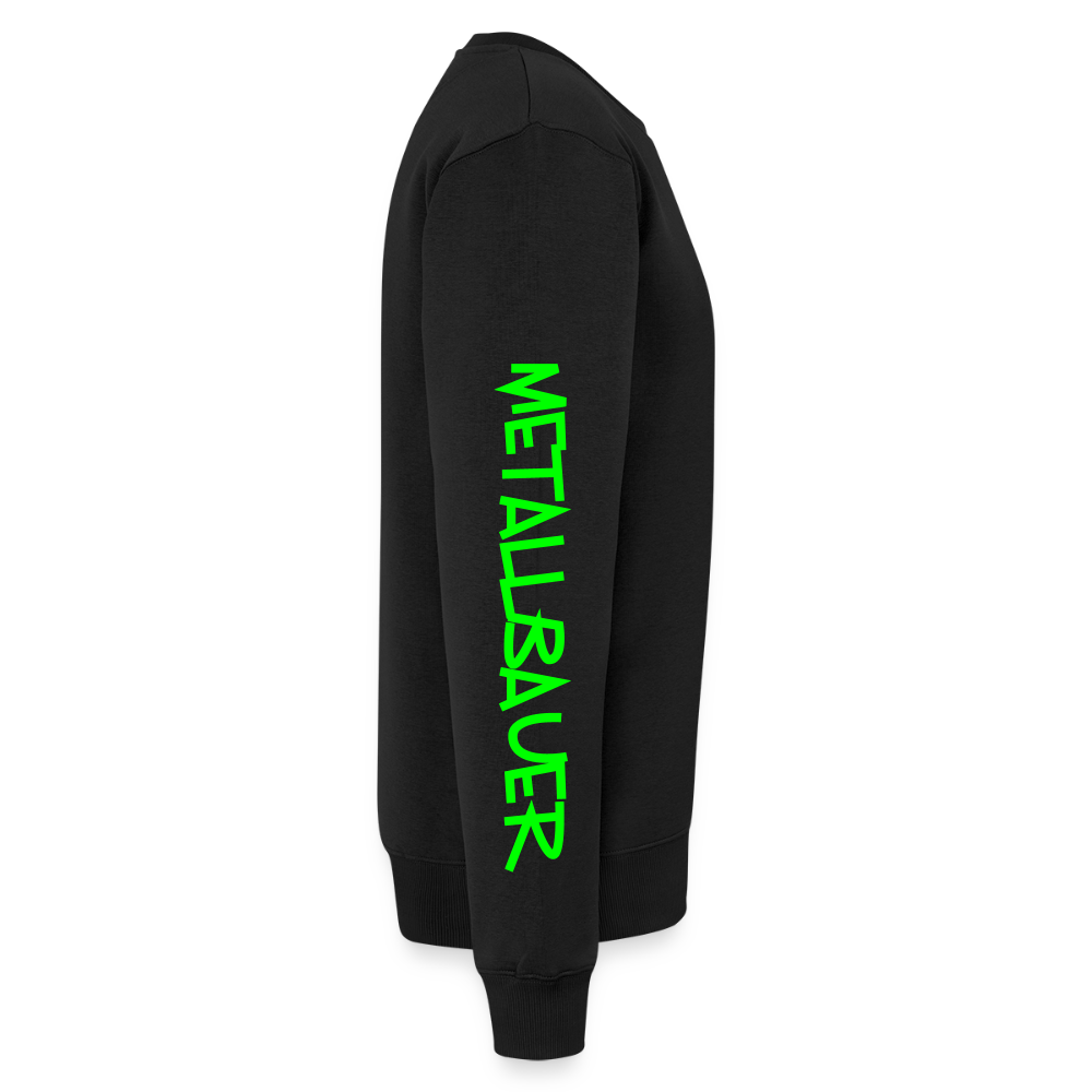 Unisex Premium Pullover "Metallbauer" neongrün