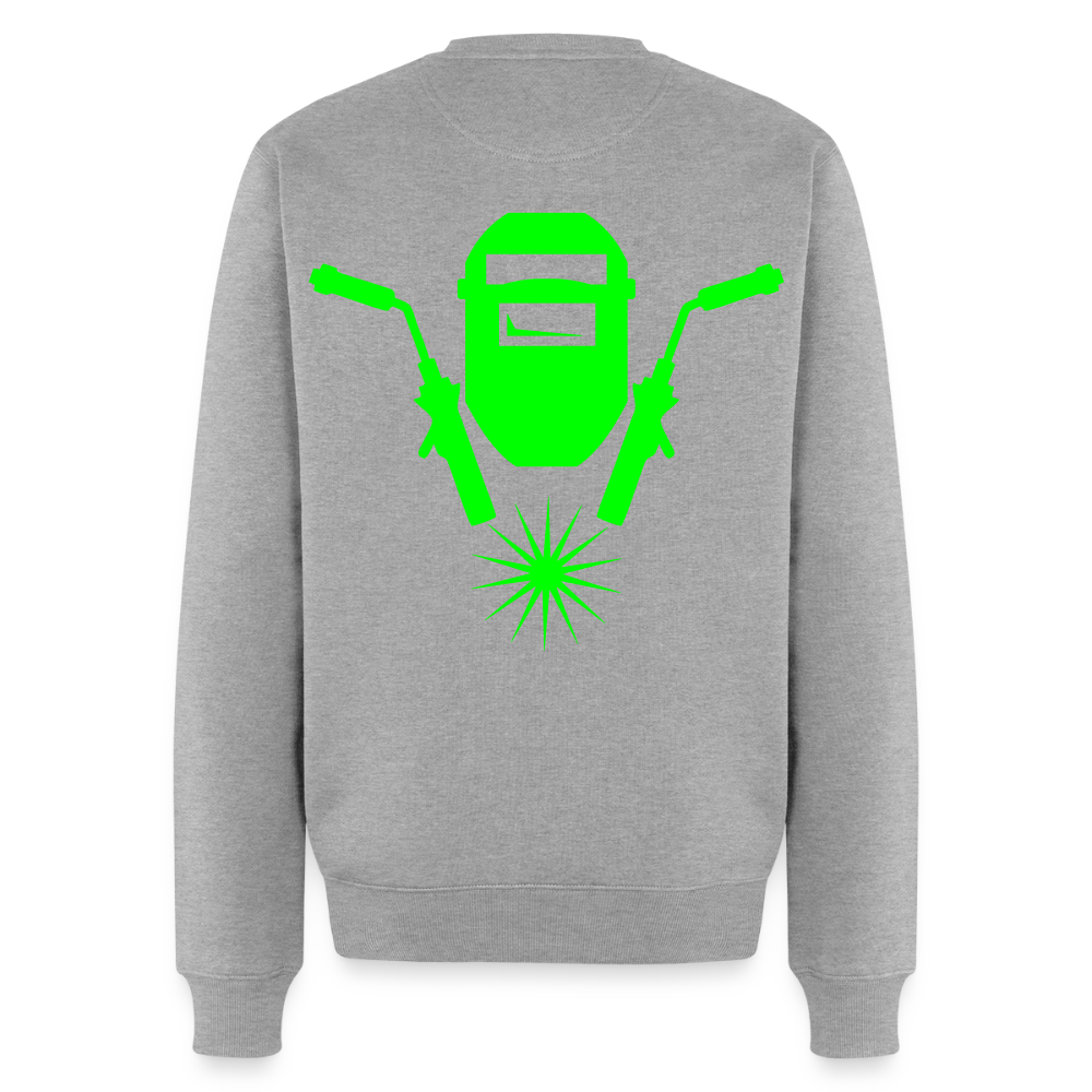 Unisex Premium Pullover "Metallbauer" neongrün