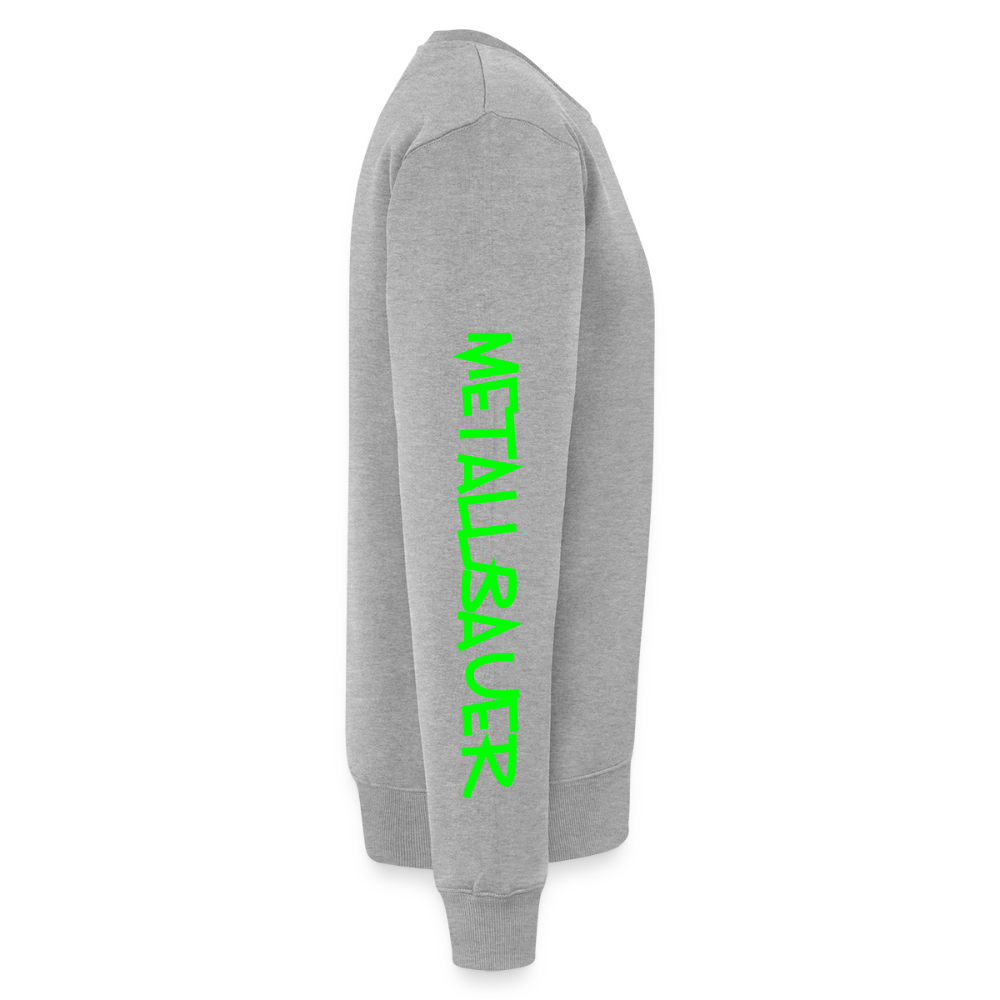 Unisex Premium Pullover "Metallbauer" neongrün