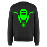 Unisex Premium Pullover "Metallbauer" neongrün