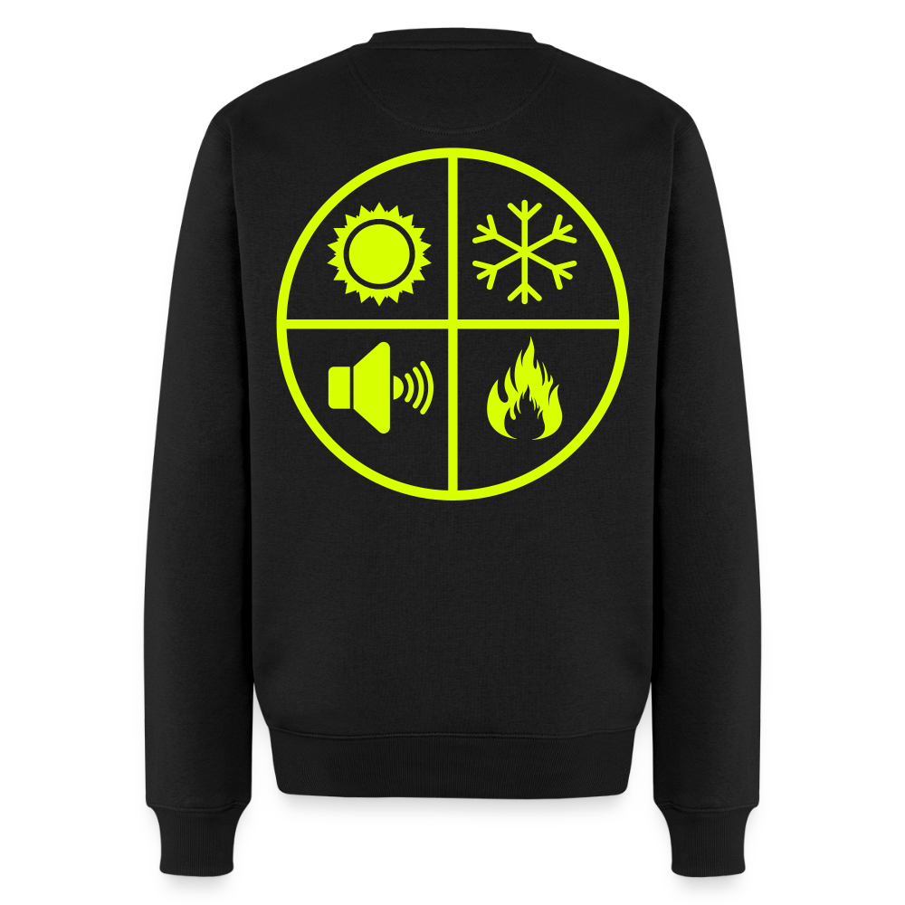 Unisex Premium Pullover "Isolierer" neongelb