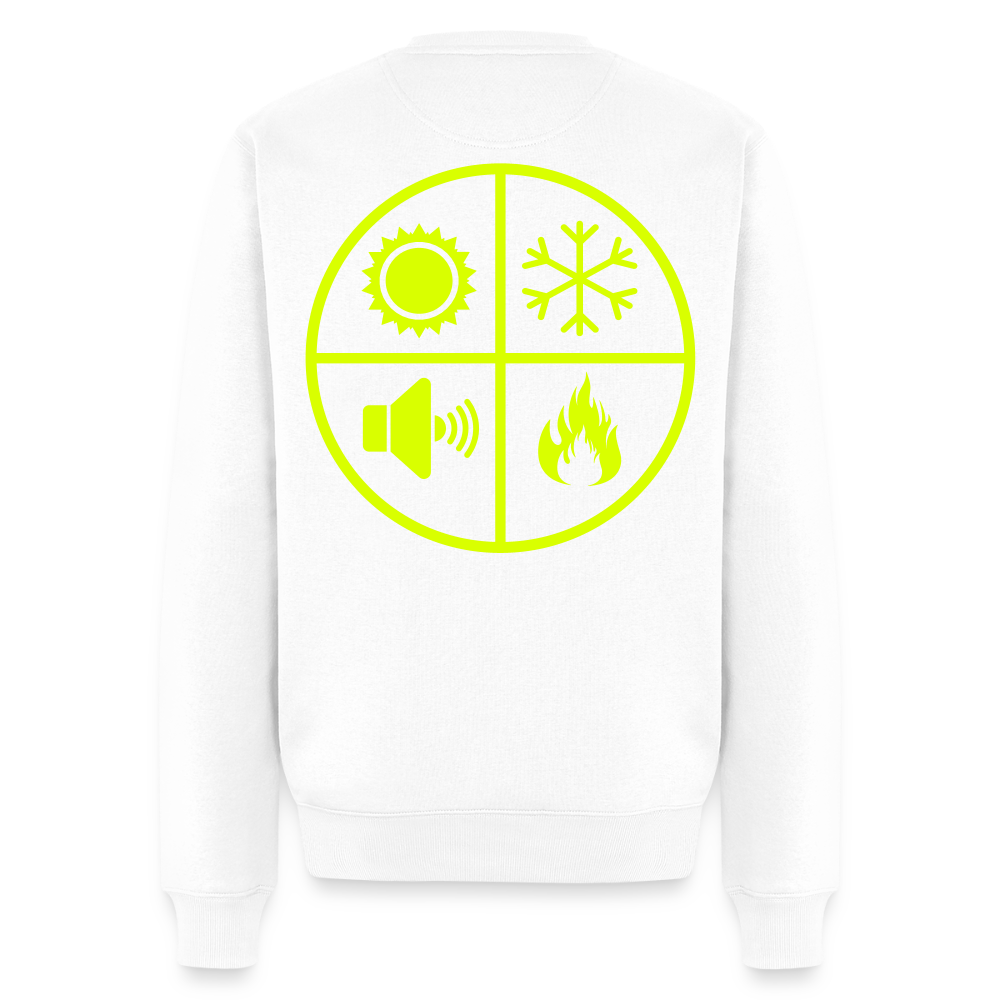 Unisex Premium Pullover "Isolierer" neongelb
