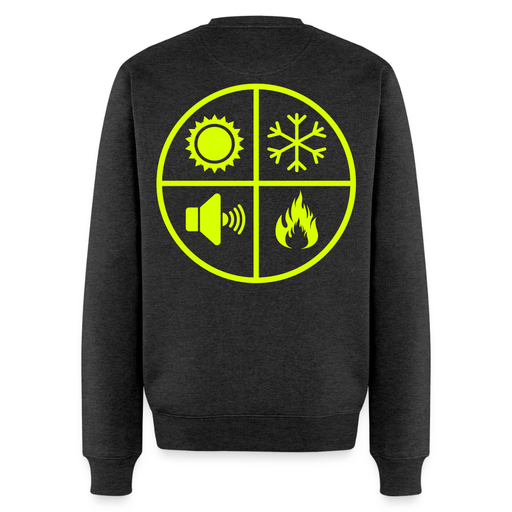 Unisex Premium Pullover "Isolierer" neongelb