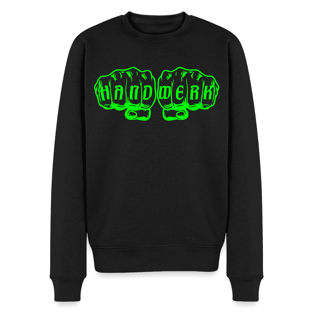Unisex Premium Pullover "Schweisser" neongrün Namma Markt
