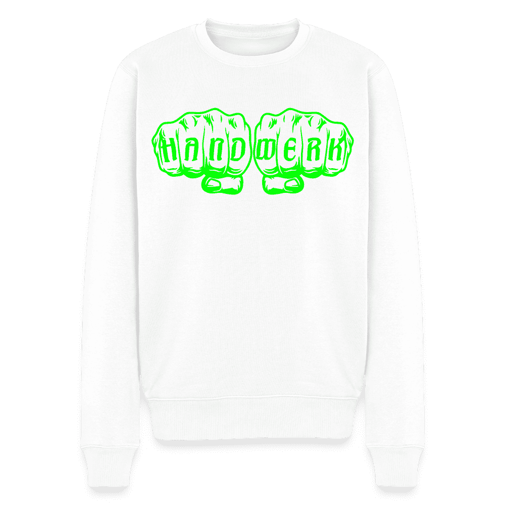 Unisex Premium Pullover "Schweisser" neongrün Namma Markt