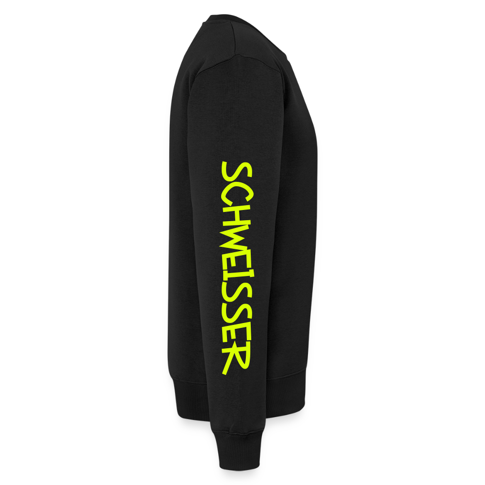 Unisex Premium Pullover "Schweisser" neongelb